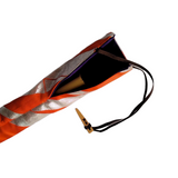 Shinobue Bag "Kunpu（薫風）", Bamboo（Orange & Silver）｜P-B-BOS